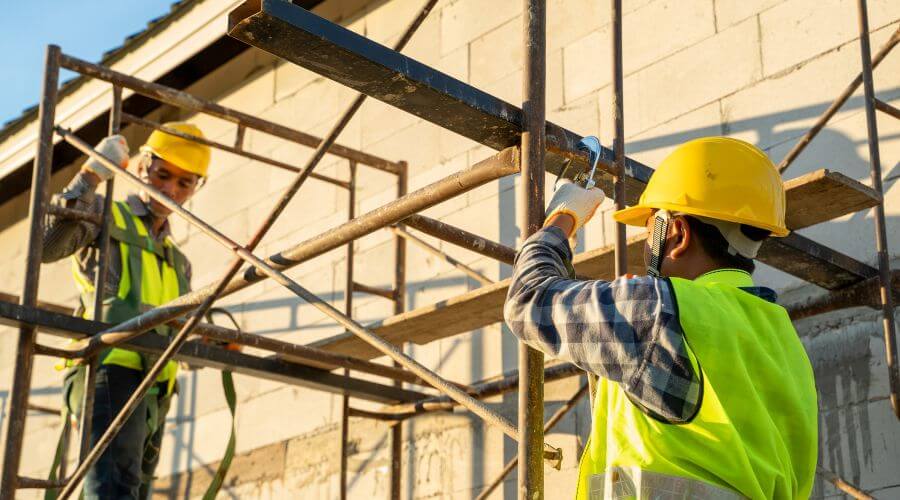 Professional gutter cleaning in New Cambria, MO